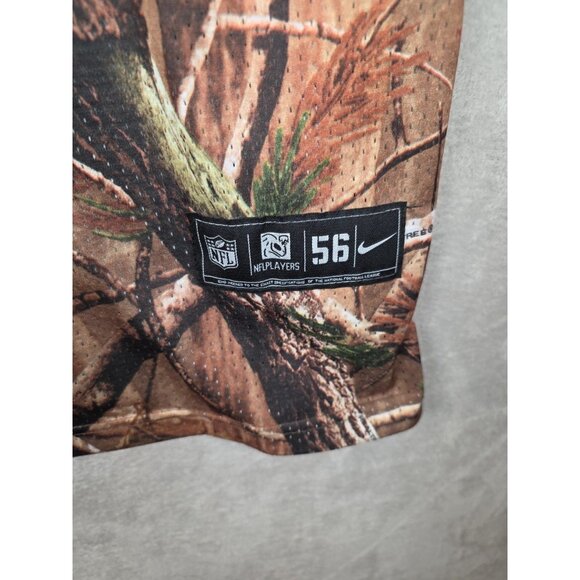 Pittsburgh Steelers Jersey Adult 56 Camouflage LeVeon Bell Nike On Field Real Tr - Picture 5 of 10